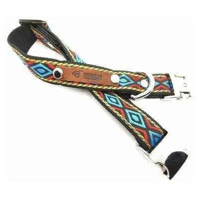 Finnigan's Fabulous Fabric Dog Collar Set Hand Made-2